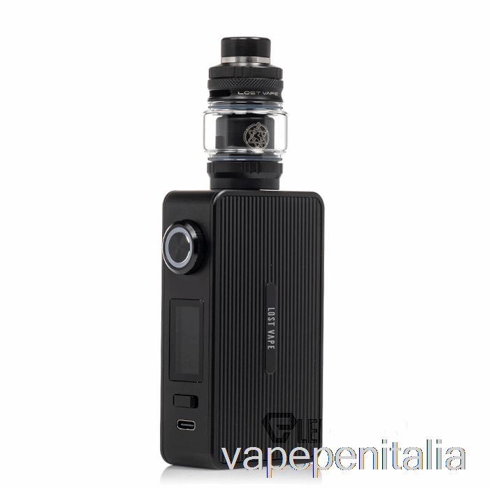 Vape Italia Lost Vape Centaurus M200 Starter Kit Nero Corvo